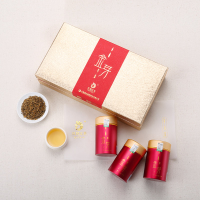 凤牌红茶 云南滇红红茶金芽150g茶叶礼盒工夫红茶