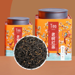 高山生态红茶2021新茶罐装散茶浓香型工夫红茶高山老树中国红茶