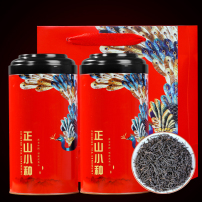 标友茶叶 武夷一级正山小种红茶茶叶浓香型年货茶礼盒装罐装500g