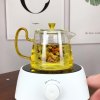 玻璃花茶壶家用多功能煮茶壶小型办公室多功能养生壶防爆茶器套装