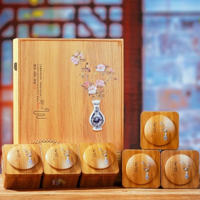 春茶新款浓香型高山兰花香铁观音 礼盒装清香乌龙茶500g