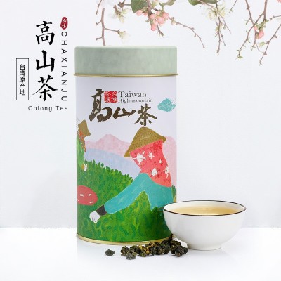 四季春高山茶150克台湾进口清香乌龙茶冻顶茶叶春茶