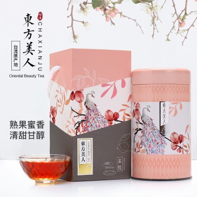 台湾高山茶叶批发 罐装蜜香东方美人茶乌龙红