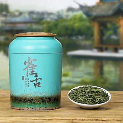 2020新茶特级雀舌湄潭翠芽明前绿茶罐装250g