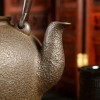 煮茶利器，日本铸铁铁壶，内壁不生锈，容量1200cc