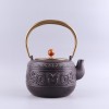 古生铸铁铁壶，容量1.2升，煮茶利器补充身边铁元素，对贫血者有很大疗效