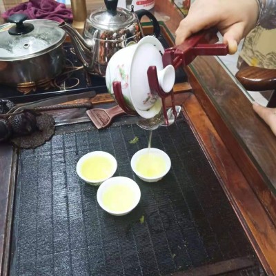 功夫茶盖碗夹具冲茶器带过滤泡茶神器茶具配件