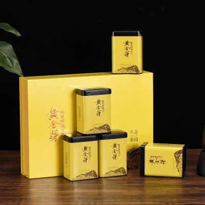 黄金芽牙正品2021年250g正宗安吉白茶新茶茶叶礼盒装绿茶