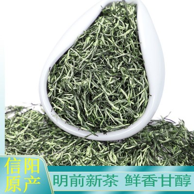 2022信阳原产明前毛尖新茶500克嫩芽春茶绿茶罐装特散装一级茶叶