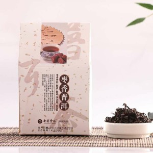 七彩云南 庆沣祥 枣香普洱 熟普洱茶 150克/盒 散茶