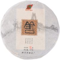 班章老树茶厂上善若水 原生态陈香普洱茶生茶砖 357克
