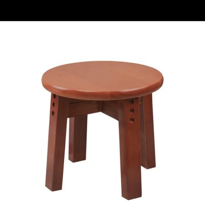 厂家直销实木小圆凳子矮凳家用简约换鞋凳多色可选儿童餐凳橡木凳