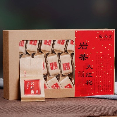 武夷岩茶大红袍茶叶红茶特级乌龙茶礼盒装浓香型250g