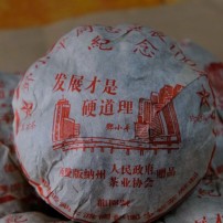 2004年邓小平同志誔辰100周年纪念生沱古茶500克1沱