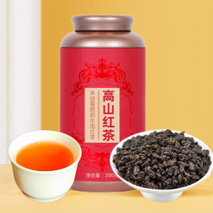 贵州红宝石红茶特级茶叶功夫茶叶蜜奶香甜2021明前新茶罐装200克