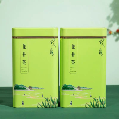 2024春茶上市杭州龙井明前特级茶叶清香绿茶春茶罐装500g