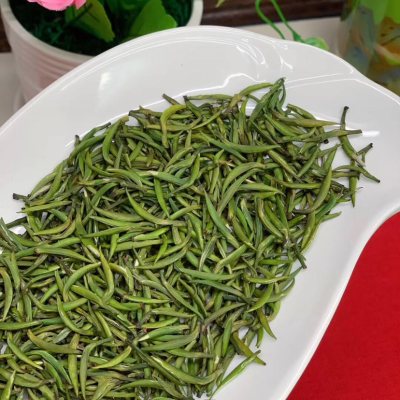 2022新茶明前雀舌小米芽！一斤一种会“跳舞”的绿茶，外形鲜绿，肥厚