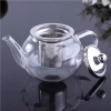 玻璃壶加厚耐热耐高温玻璃茶壶不锈钢茶壶家用办公具400ml/600ml