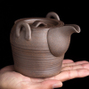 陶迷创意原矿茶壶家用大容量陶瓷手抓壶过滤小单壶客厅功夫泡茶器