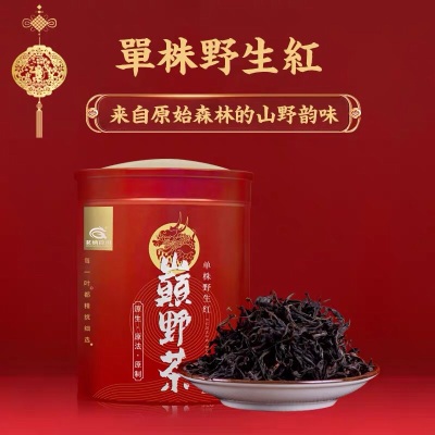 好茶春茶800年古树凤庆滇红茶特级云南茶叶 单株野生红250克罐装