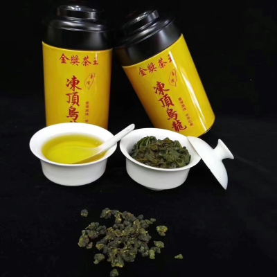冻顶乌龙茶台湾高山茶正宗洞顶茶叶特级清香2021新茶进口500g