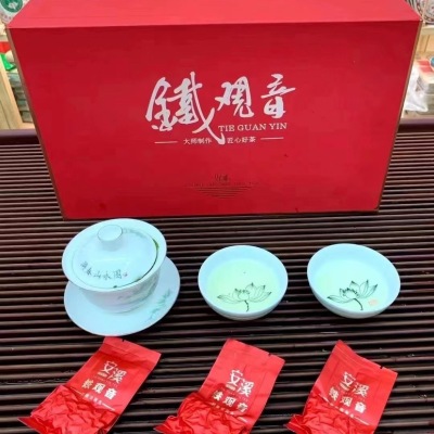 新茶铁观音茶叶散装小包装礼盒装500g