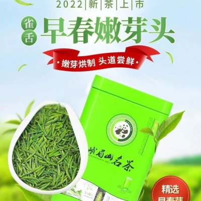 竹叶青茶叶2023年新茶上市峨眉高山绿茶特级(品味)自饮袋装60g