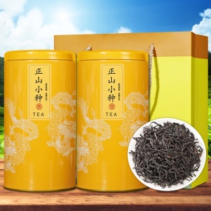 正山小种红茶2024特级正宗武夷山浓香型茶叶暖胃正山小种罐装500g