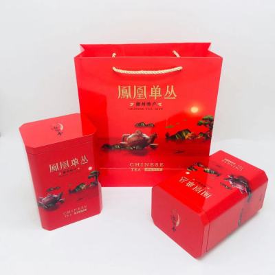 潮州凤凰单丛茶蜜兰香浓香型熟茶乌龙茶礼盒装半斤一罐2罐500克