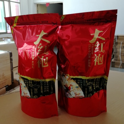 武夷岩茶 浓香型炭焙乌龙茶大红袍茶叶散装袋装500克 经济实惠装