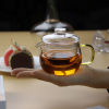 玻璃茶壶耐热泡茶壶茶水分离煮茶壶单人透明冲茶器260毫升