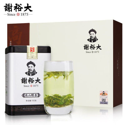 谢裕大黄山毛峰 高香古峰绿茶茶叶礼盒300克